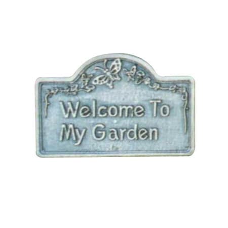 Bbq Innovations Garden Marker - Welcome To My Garden - Antique Pewter BB3674493